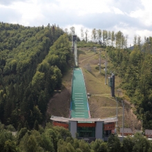 Skoncza im Adama Małysza